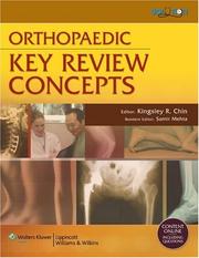 Cover of: Orthopaedic Key Review Concepts