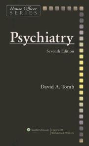 Cover of: Psychiatry by David A. Tomb