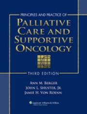 Cover of: Principles and Practice of Palliative Care and Supportive Oncology (Visual Mnemonics Series)