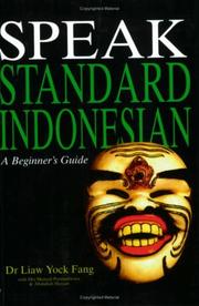 Cover of: Speak Standard Indonesian