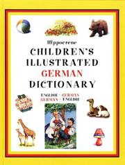 Cover of: Children's Illustrated German Dictionary: English-German German-English (Childrens Illustrated Dictionaries Series)