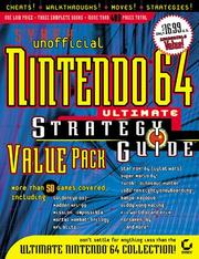 Cover of: Nintendo 64 Ultimate Strategy Guide