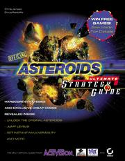 Cover of: Official Asteroids Ultimate Strategy Guide by Chris Jensen, Doug Radcliffe