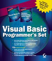 Cover of: Visual Basic Programmer's Set