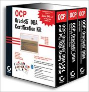 Cover of: OCP: Oracle8i DBA Certification Kit