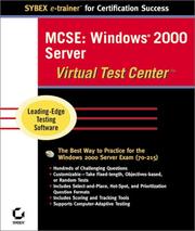 Cover of: MCSE by Sybex Inc.