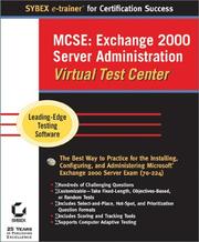 Cover of: MCSE by Sybex