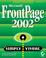 Cover of: Microsoft FrontPage 2002 Simply Visual