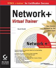 Cover of: Network+ Virtual Trainer | David Groth
