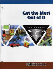 Cover of: Get the Most Out of It (Britannica Math in Context)