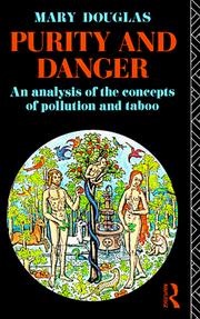 Cover of: Purity and Danger by Mary Douglas