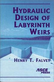 Cover of: Hydraulic Design of Labyrinth Weirs