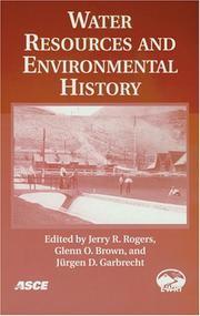 Cover of: Water Resources and Environmental History by 