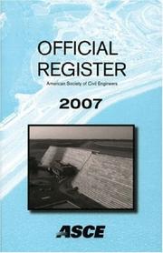 Cover of: Official Register