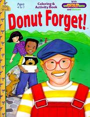 Cover of: Donut Forget