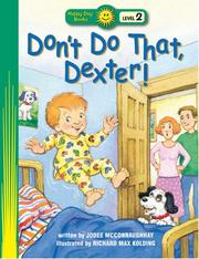 Cover of: Don't Do That, Dexter! by JoDee McConnaughhay