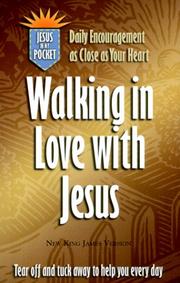Cover of: Walking in Love With Jesus (A Jesus in My Pocket)