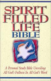 Cover of: Spirit-Filled Life Bible-NKJ by Jack W. Hayford