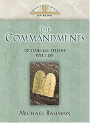 Cover of: The Commandments: Foundations of Faith Series (Foundations of Faith)