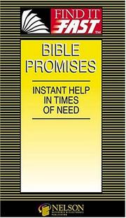 Cover of: Find It Fast  Bible Promises