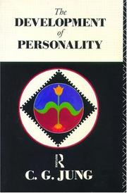 Cover of: The Development of Personality