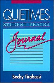 Cover of: Quiettimes Student Prayer Journal