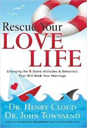 Cover of: Rescue Your Love Life by Henry Cloud, John Townsend
