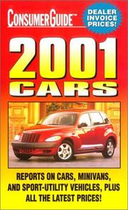 Cover of: 2001 Cars (Consumer Guide : Cars, 2001)