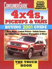 Cover of: 4x4s, Pickups & Vans 2001 Buying Guide (4x4s, Pickups and Vans: Buying Guide)