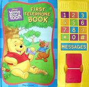 Cover of: Disney's Winnie-the-Pooh: First Telephone Book (Winnie the Pooh)