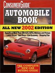 Cover of: Automobile Book 2002 (Automobile Book) by Consumer Guide editors