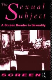 Cover of: The Sexual Subject by Mandy Merck