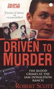 Cover of: Driven To Murder by Robert Scott