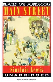 Cover of: Main Street by Sinclair Lewis