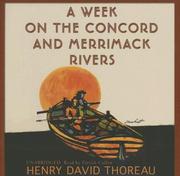 Cover of: A Week on the Concord and Merrimack Rivers by Henry David Thoreau