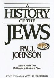 Cover of: A History of the Jews by Paul Johnson