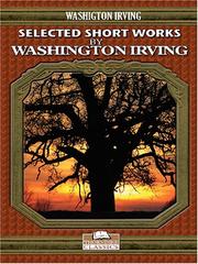 Cover of: Selected Short Works by Washington Irving