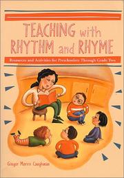 Cover of: Teaching With Rhythm and Rhyme: Resources and Activities for Preschoolers Through Grade Two