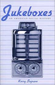 Cover of: Jukeboxes by Kerry Segrave