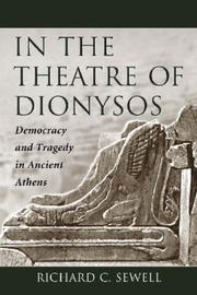Cover of: In the Theatre of Dionysos by Richard Sewell