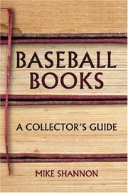 Cover of: Baseball Books: A Collector's Guide
