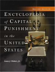 Cover of: Encyclopedia of Capitol Punishment in the United States