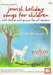 Cover of: Mel Bay Jewish Holiday Songs for Children: With Dances and Games for All Seasons