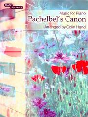 Cover of: Pachelbel's Canon: Music for Piano