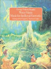 Cover of: Water Music by George Frideric Handel, Harrison Oxley