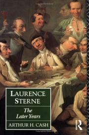Cover of: Laurence Sterne, the later years