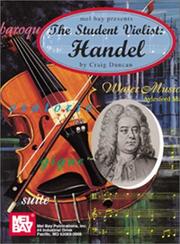 Cover of: Mel Bay The Student Violist: Handel