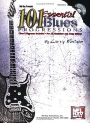 Mel Bay 101 Essential Blues Progressions by Larry McCabe