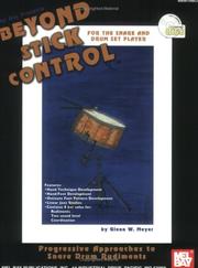 Mel Bay Beyond Stick Control by Glenn W. Meyer