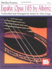 Cover of: Mel Bay Espana: Opus 165